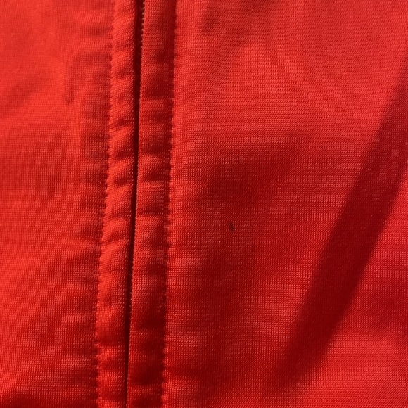 Red adidas tracksuit jacket boys size 10/12 - Picture 4 of 4